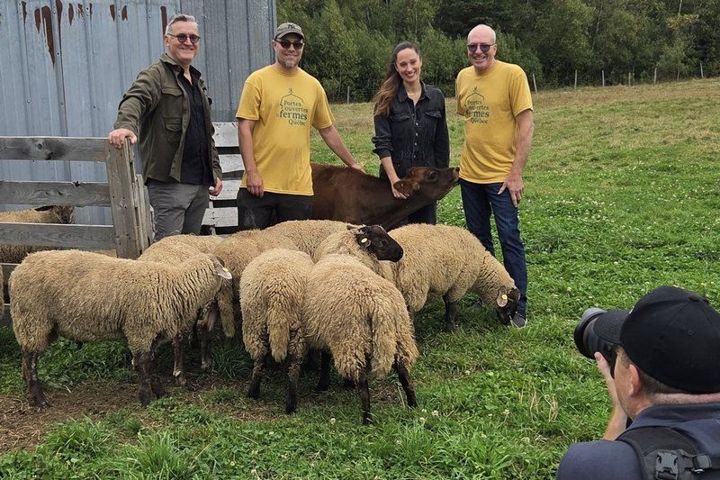 Des milliers de visiteurs découvrent les fermes de l’Estrie